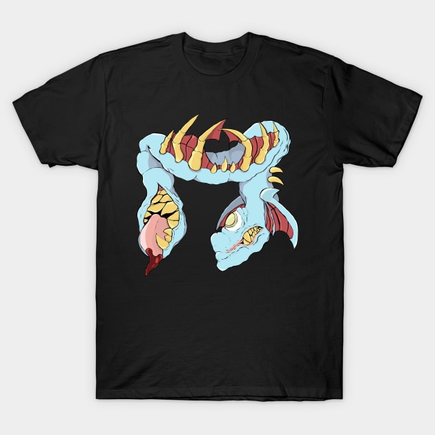 Wyrm of Woe T-Shirt by PoesUnderstudy